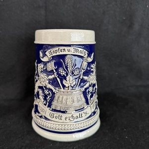 Gerz Hopfen, U Malz , Beer Stein, West Germany